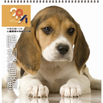 時刻看顧-心靈關懷中英經文月曆2024年